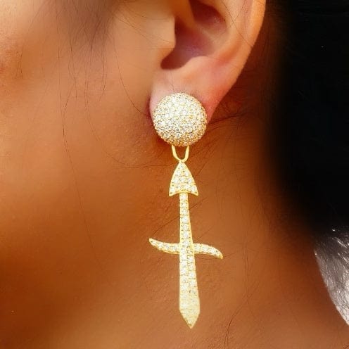 Twin Elegance Earring Aries 2-pc Detachable Zodiac Earring Set 18k sterling vermeil demi-fine jewelry