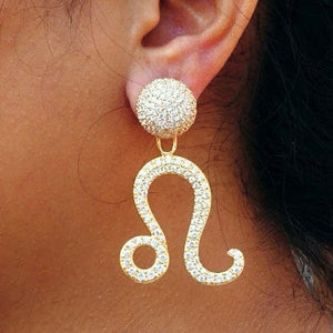 Twin Elegance Earring Leo Aries 2-pc Detachable Zodiac Earring Set 18k sterling vermeil demi-fine jewelry