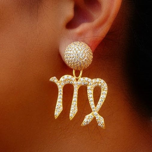 Twin Elegance Earring Taurus Aries 2-pc Detachable Zodiac Earring Set 18k sterling vermeil demi-fine jewelry