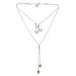 Twin Elegance Necklace Detachable 3-in-1  Zodiac Necklace 18k sterling vermeil demi-fine jewelry