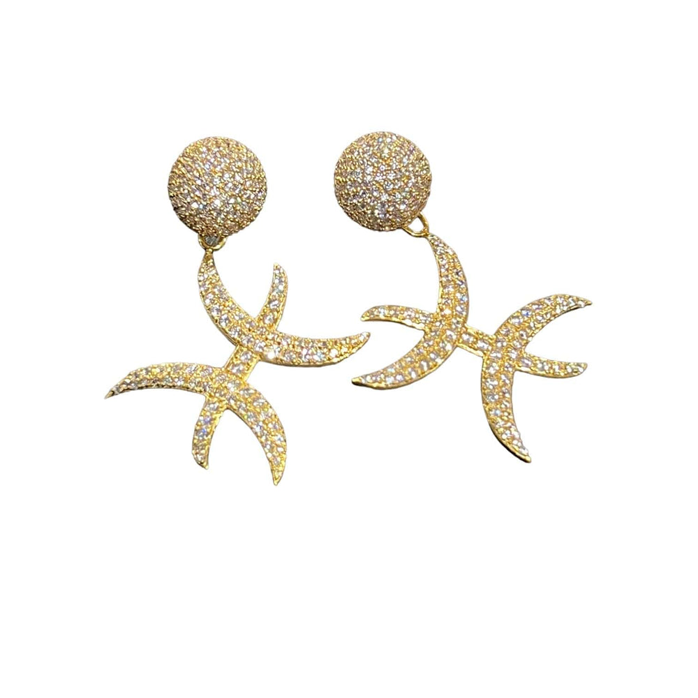 
            
                Load image into Gallery viewer, Twin Elegance Earring Aries 2-Piece Zodiac Earring Set 18k sterling vermeil demi-fine jewelry
            
        