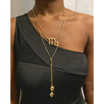 Twin Elegance Necklace Detachable 3 in 1 Scorpio Necklace 18k sterling vermeil demi-fine jewelry